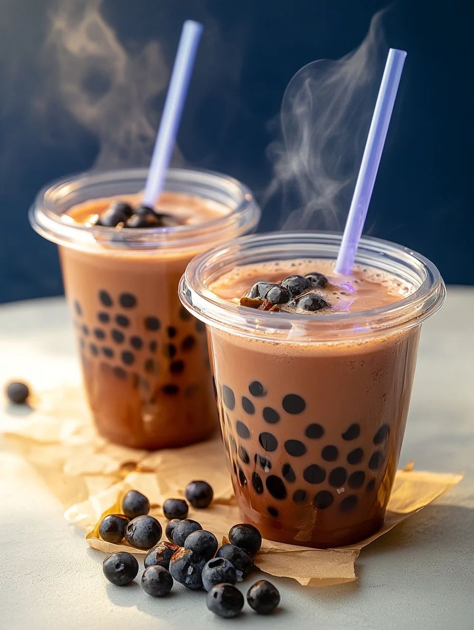 Chocolate Milky Bubble Tea