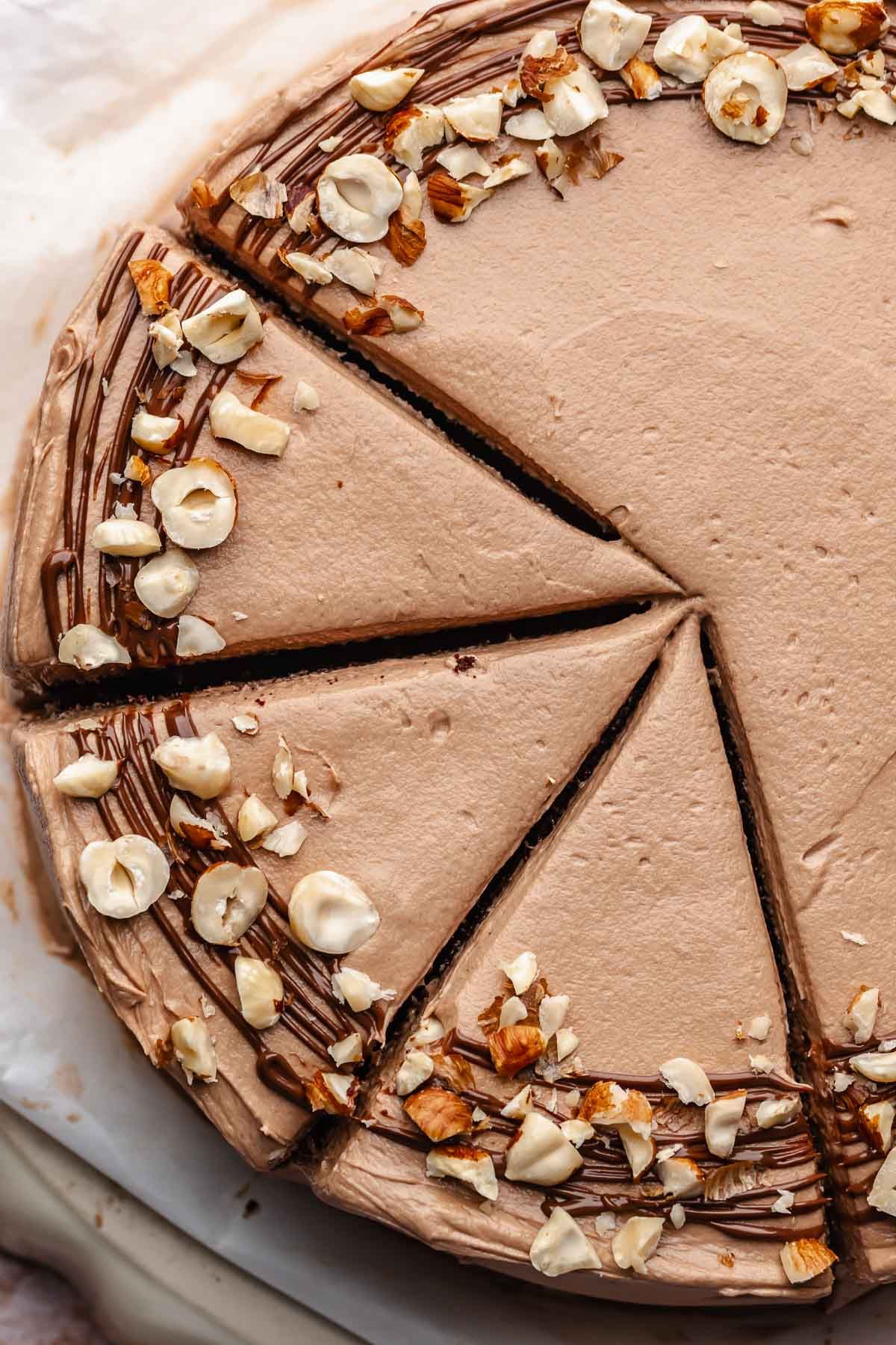 Coconut Hazelnut Cheese Cake