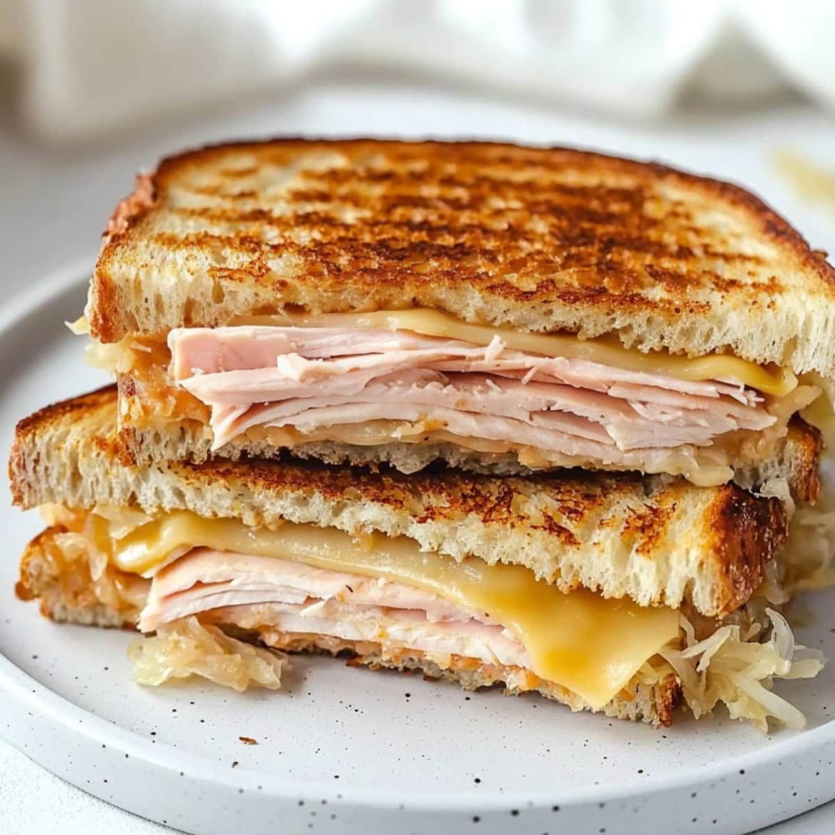 Emmental & Turkey ham melt