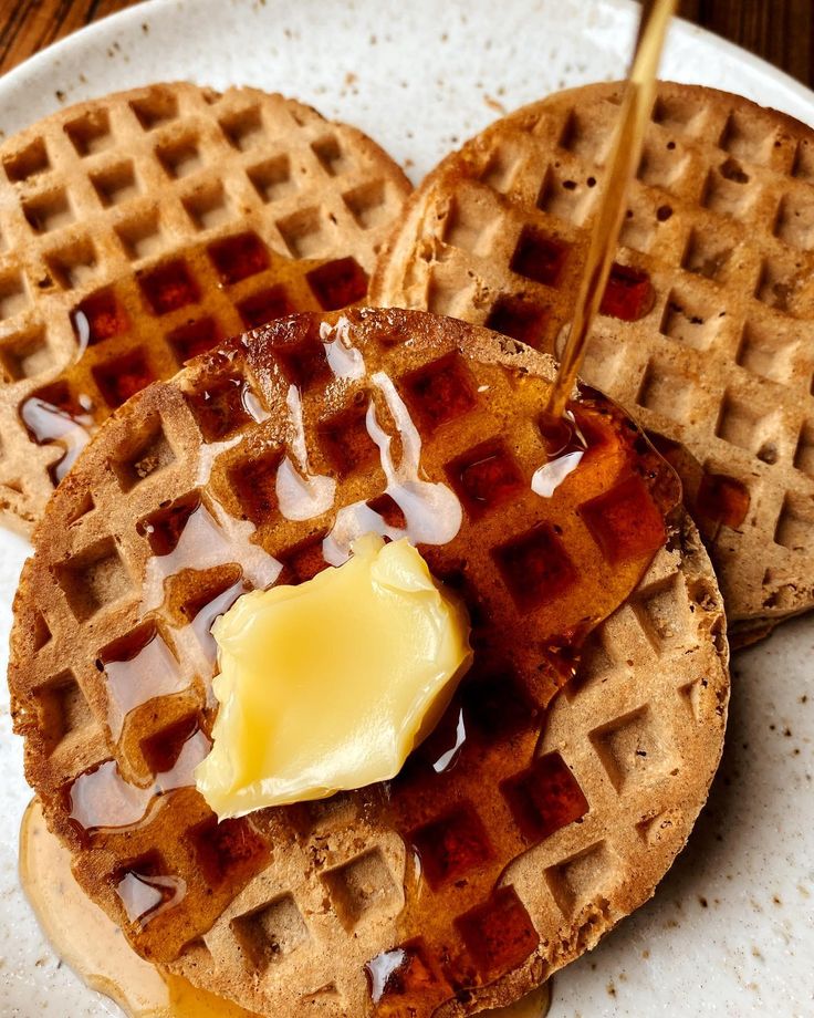 Maple Syrup Waffle