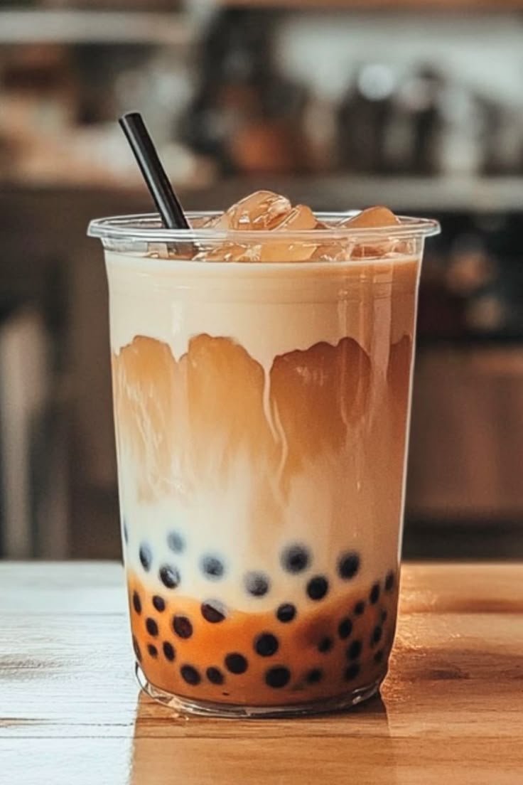 Mocha Milky Bubble Tea