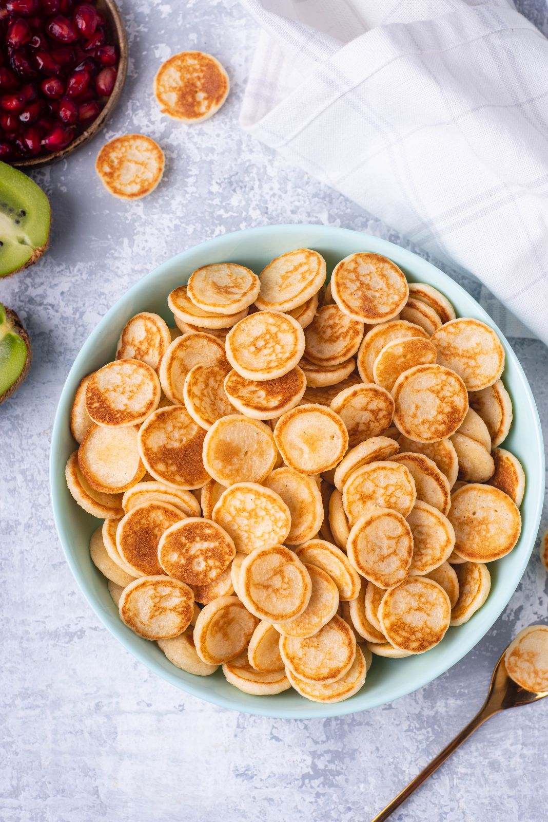 Peanut Butter Mini Pancakes