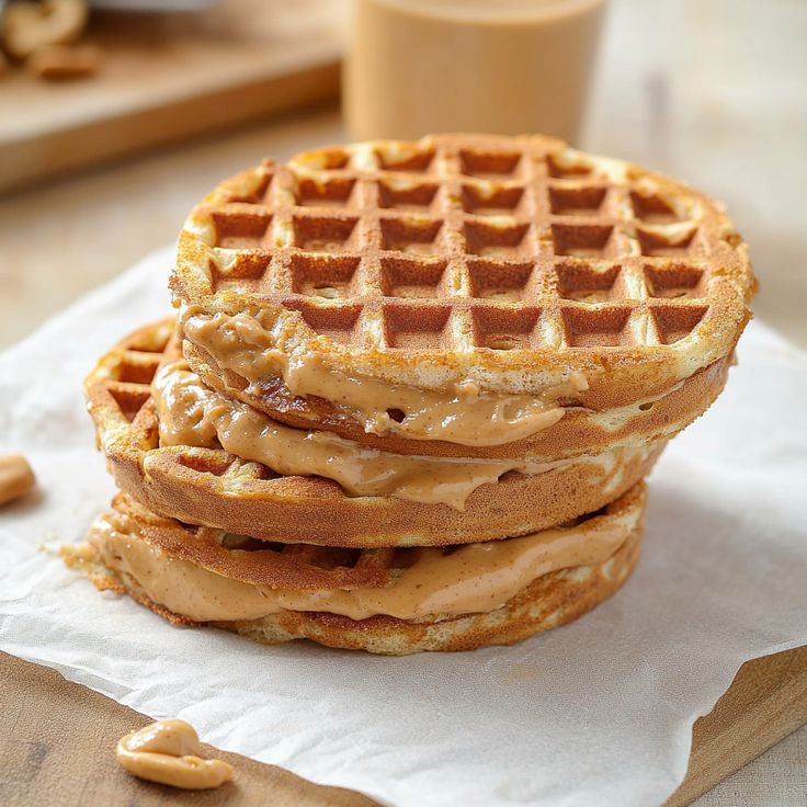 Peanut Butter Waffle