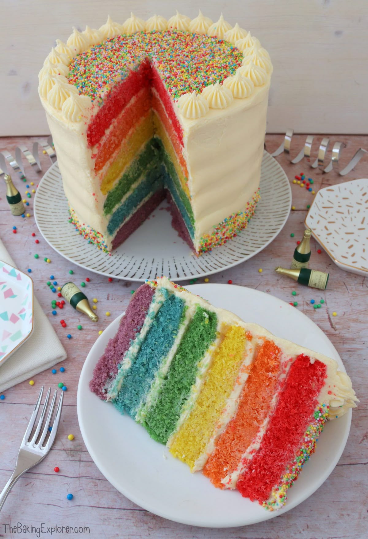 Rainbow Cake