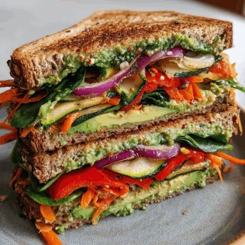 Roasted Veg & Guacamole