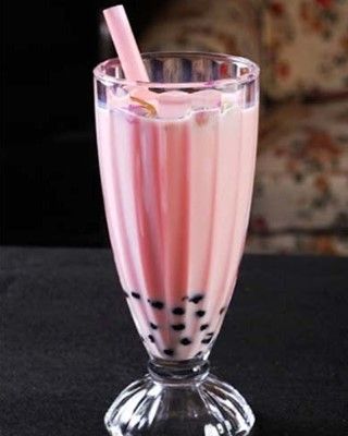 Rose Milky Bubble Tea