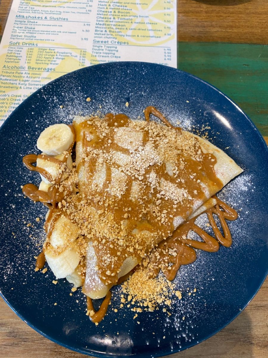 Salted Caramel Crepe