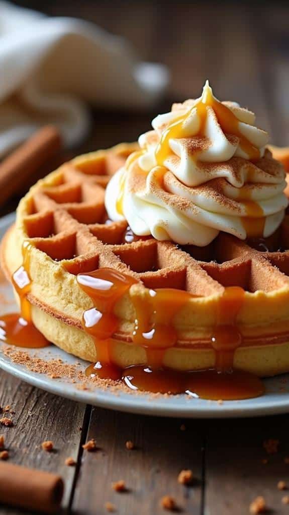 Salted Caramel Waffle