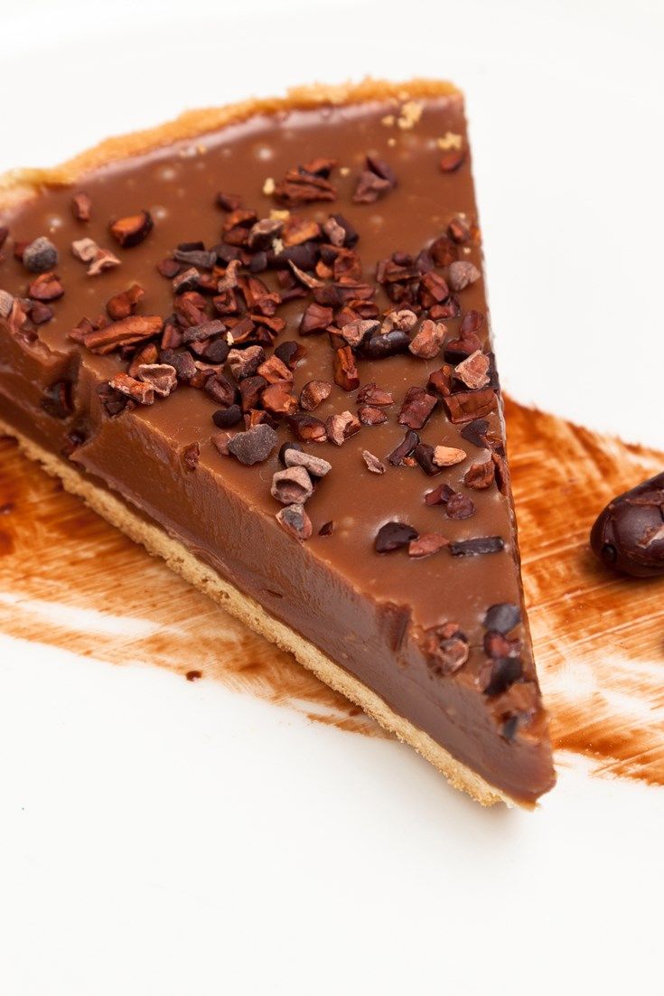 Salted Caramel & Chocolate Tart