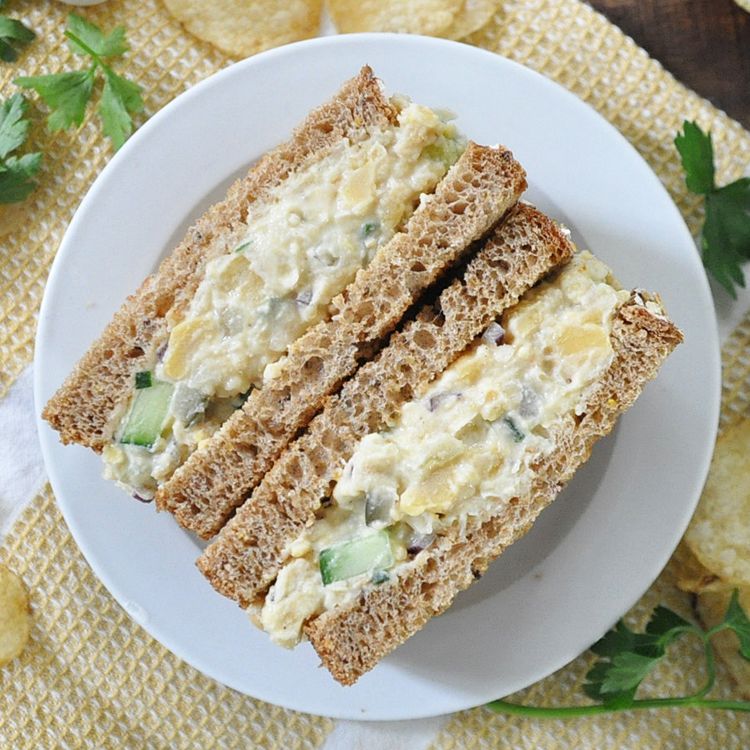 Tuna Mayo, Red Onion &  Cucumber