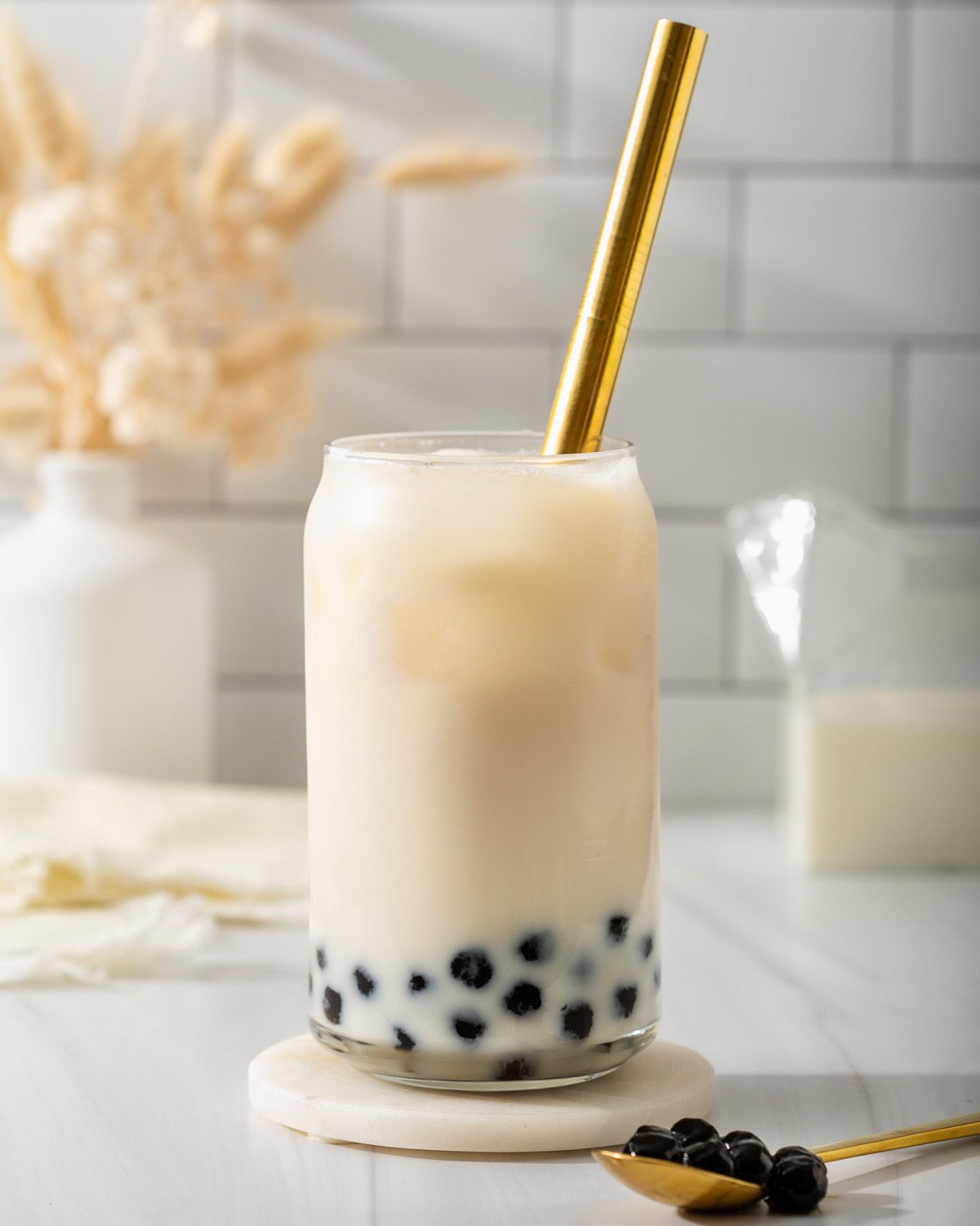 Vanilla Milky Bubble Tea