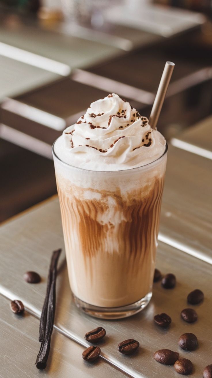 Vanilla Greek Nescafe Frappe