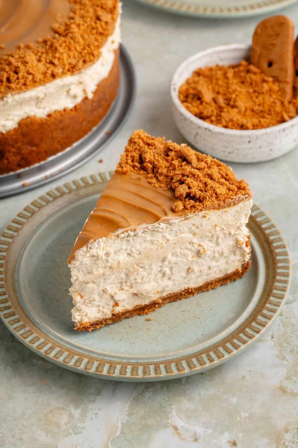 Vegan Biscoff Cheese Cake