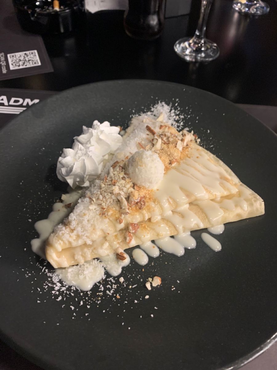 White Chocolate Crepe