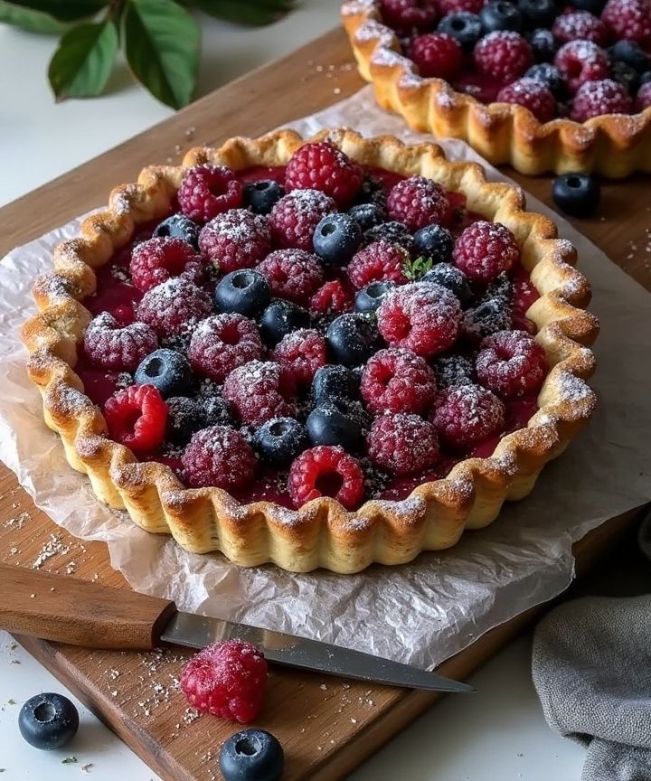 Wild Berry Tart