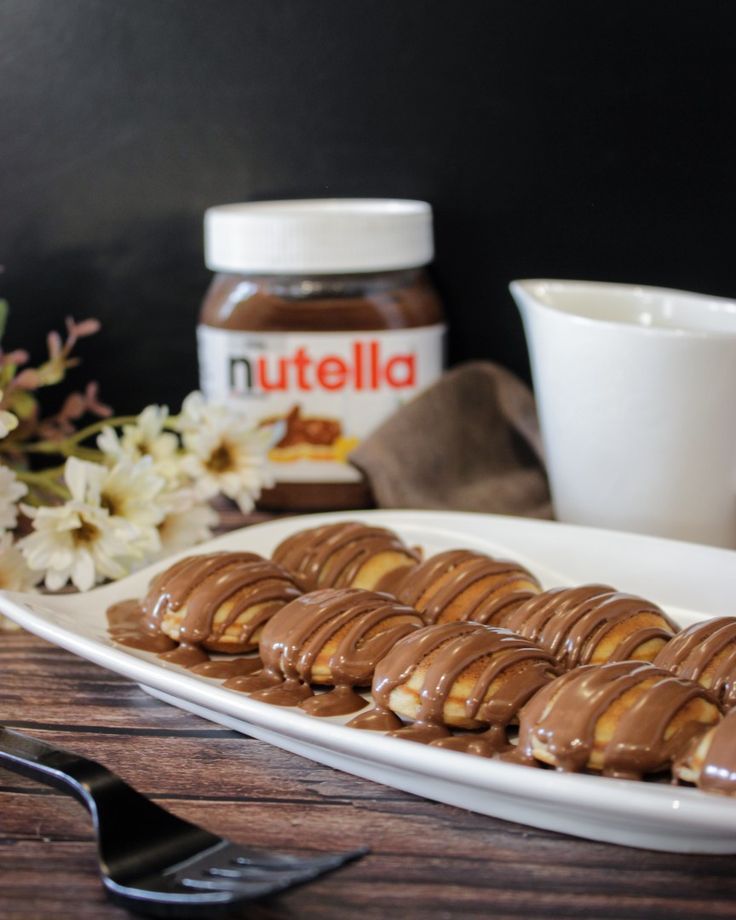 Nutella Mini Pancakes