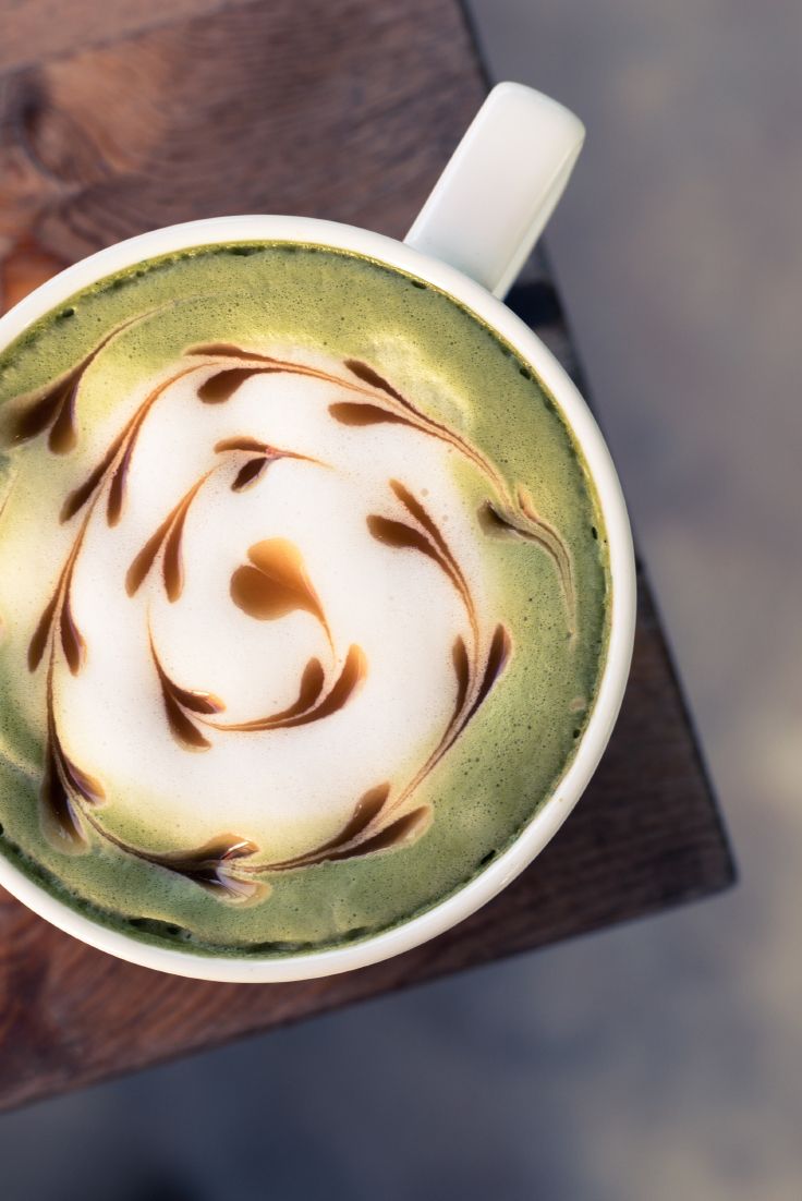 Green Matcha Hot Chocolate