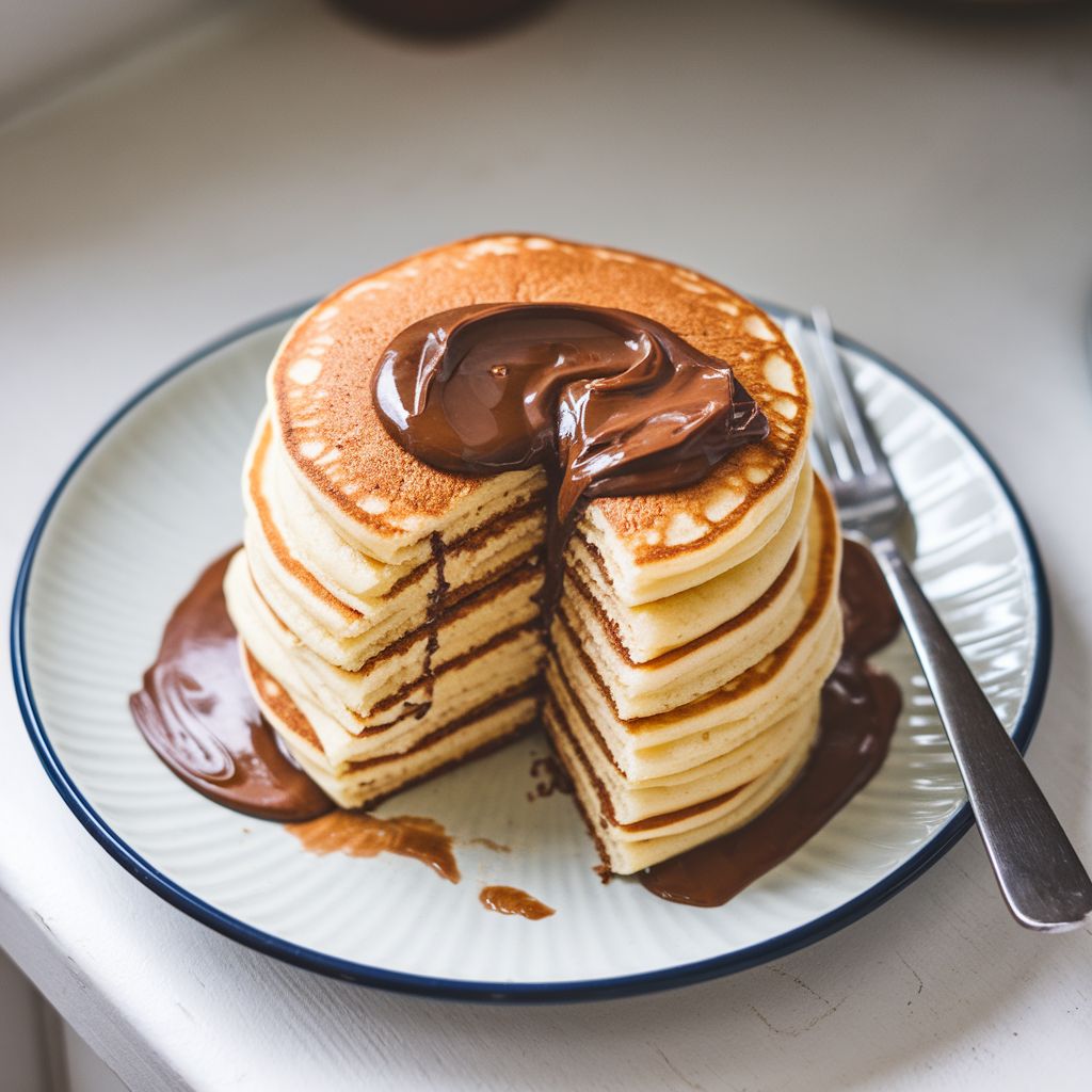 Nutella American Pancakes