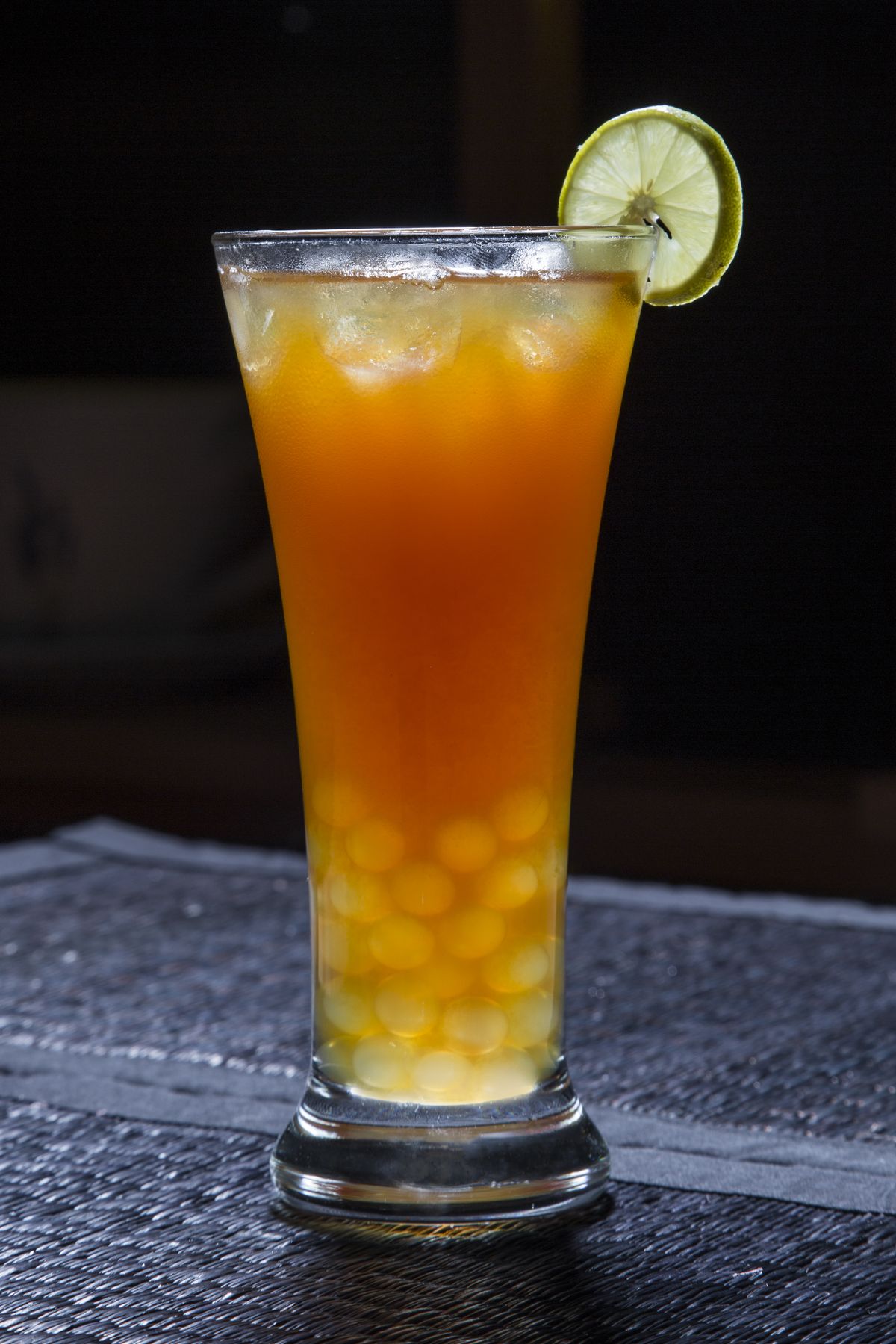 Orange Fruity Bubble Tea
