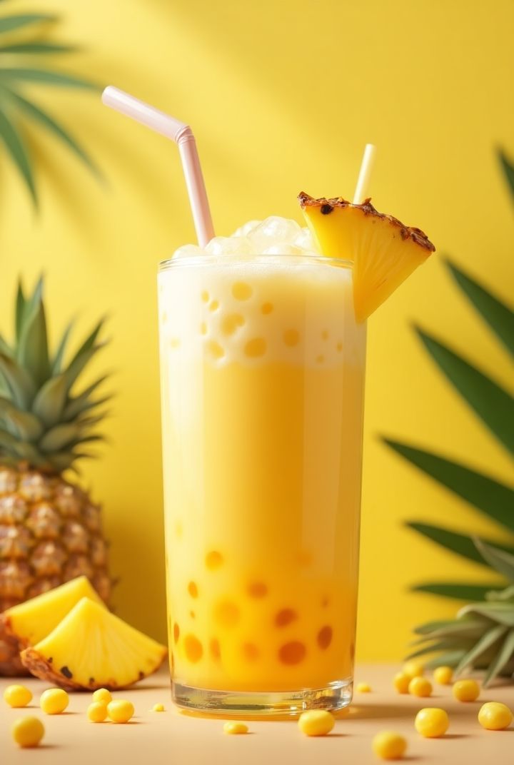 Pinanpple Fruity Bubble Tea