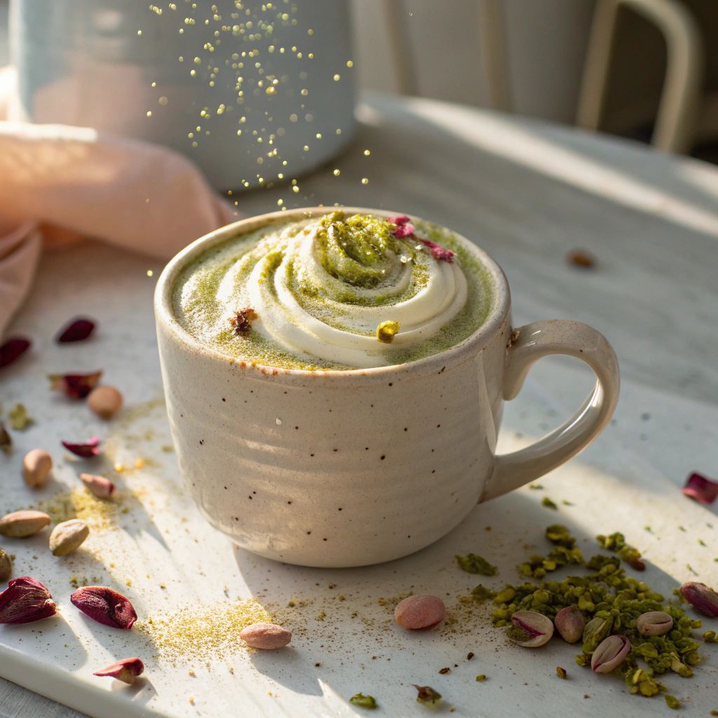 Pistachio Hot Chocolate