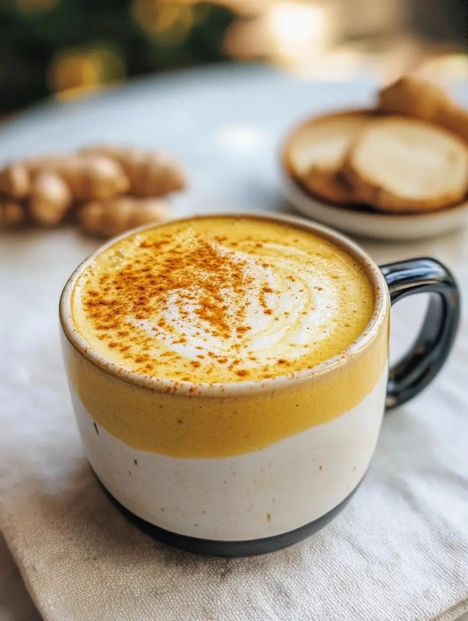 Turmeric Spanish Coffee Latte