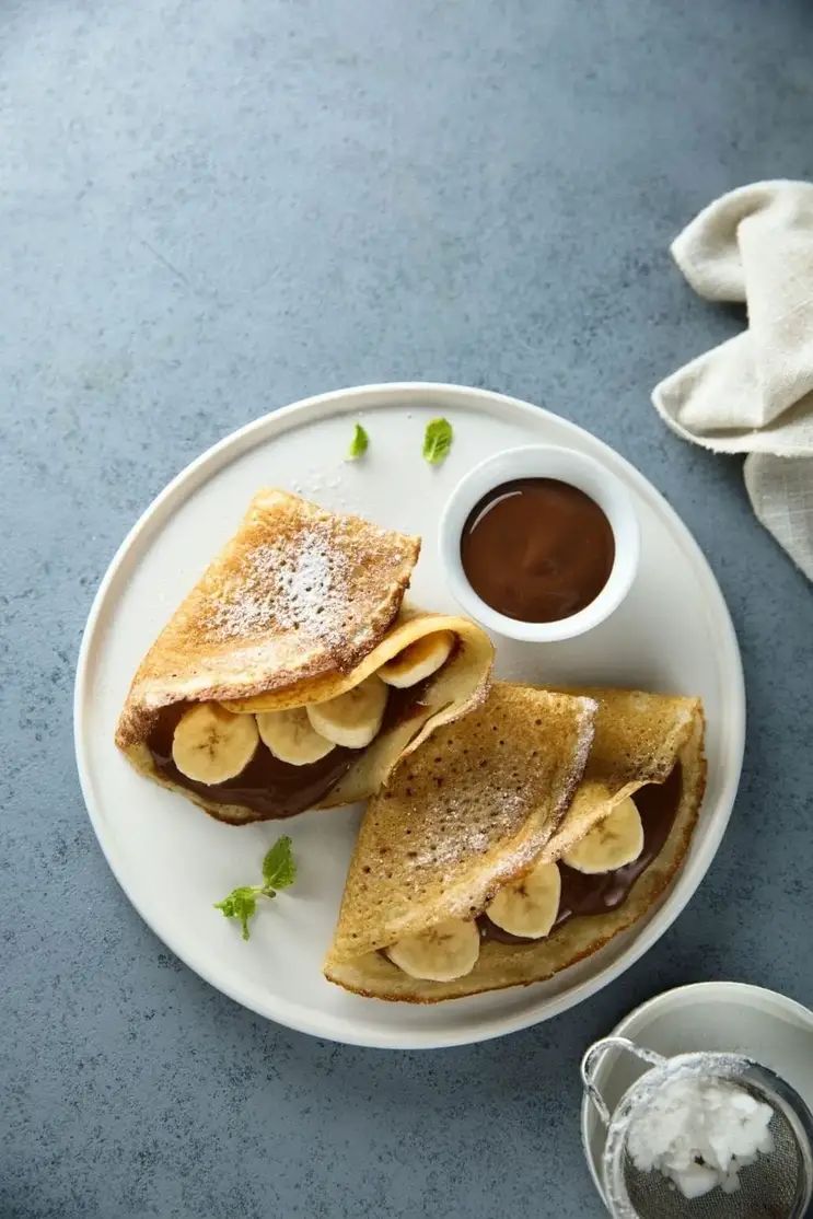 Vegan & Gluten Free Chocolate Crepe