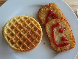 Waffle Veg Breakfast