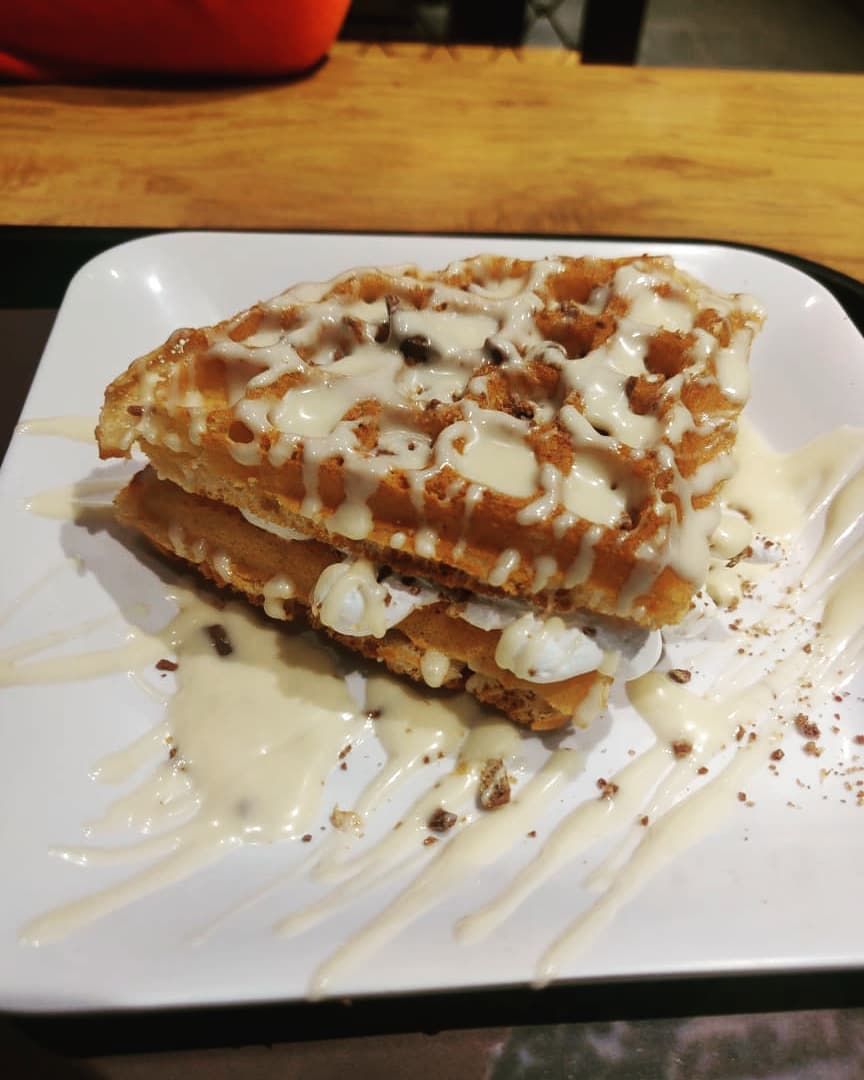 White Chocolate Waffle