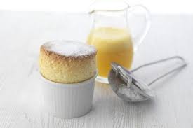 White Chocolate Souffle - Hot Cake